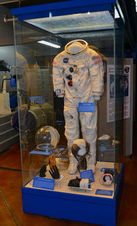 Dallas Love Field Airport (DAL) - Apollo 7 space suit, Frontiers of Flight Museum DAL - by Ronald Barker
