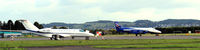 Dundee Airport, Dundee, Scotland United Kingdom (EGPN) - Apron scene at Dundee Riverside EGPN - by Clive Pattle