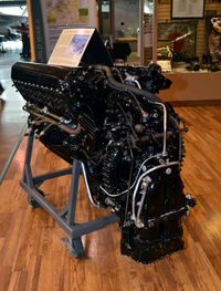 Dallas Love Field Airport (DAL) - Rolls Royce Merlin engine Frontiers of Flight Museum DAL - by Ronald Barker