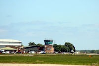 RAF Coningsby Airport, Coningsby, England United Kingdom (EGXC) - ATC Tower and airfield view at RAF Coningsby - by Clive Pattle