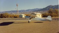 Furnace Creek Airport (L06) - 932 in Death Valley in 1990. - by S B J