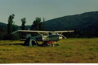 Gravelly Valley Airport (1Q5) - Camping at Lake Pillsbury,Ca in 1992. The wonderful C172 made this (bring Honda) possible.There are a lot of miles of dirt road to explore around the lake and to the top of Mt Hull. - by S B J