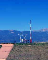 City Of Colorado Springs Municipal Airport (COS) - Radio towers COS - by Ronald Barker