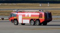 Málaga Airport - Airport emergency vehicle out for a spin at Malaga - by Guitarist