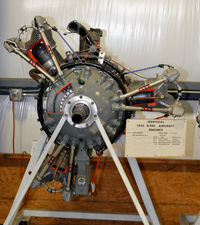 Pueblo Memorial Airport (PUB) - 1942 Wasp engine- Weisbrod Aircraft Museum - by Ronald Barker
