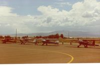 Mc Dermitt State Airport (26U) - 5 planes on the way to Kalispell,Montana in 1986.Nice short walk to the small town. The airport is in Oregon and the town is in Nevada. - by S B J