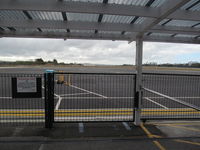 Kerikeri/Bay of Islands Airport - View of apron from terminal - no planes on tarmac today. - by magnaman