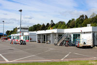 Dundee Airport, Dundee, Scotland United Kingdom (EGPN) - A view of the passenger terminal at Dundee Riverside airport (EGPN) - by Clive Pattle