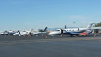 Napa County Airport (APC) - The Napa Jet Center with LearJets, Citations, PC-12s, and Phenoms. - by Chris Leipelt
