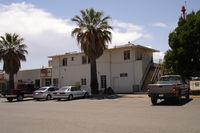 Red Bluff Municipal Airport (RBL) - Front entrance to the Red Bluff airport and restaurant. - by S B J