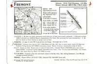 Q59 Airport - If you looked in the Pilots Guide in 1978 for information on Fremont,this is what you would see.I do take issue with lighted runway.Never saw them. - by S B J
