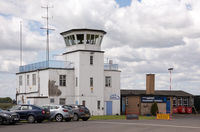 Carlisle Airport, Carlisle, England United Kingdom (EGNC) - The former RAF Crosby-on-Eden, now Carlisle Lake District Airport. - by Jonathan Allen