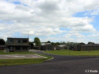 EGYK Airport - A view of the watchtower and nissen hut buildings at the Yorkshire Aviation Museum, Elvington. All of the buildings contain display items open to the public. - by Clive Pattle