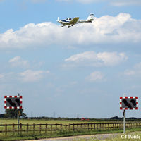 RAF Cranwell - Short Finals at RAF Cranwell EGYD - by Clive Pattle