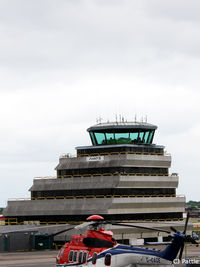 Aberdeen Airport, Aberdeen, Scotland United Kingdom (EGPD) - Tower close up at Aberdeen, Scotland EGPD - by Clive Pattle