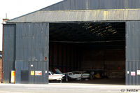 City Airport Manchester, Manchester, England United Kingdom (EGCB) - Hangar view at Barton, Manchester City Airport, EGCB - by Clive Pattle