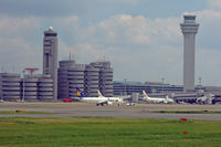 Tokyo International Airport (Haneda), Ota, Tokyo Japan (RJTT) - Bulky buildings and two towers at Haneda - by Micha Lueck