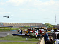 EGBR Airport - Radial Fly-in day apron activity view at Breighton, Yorks - EGBR - by Clive Pattle