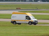 Manchester Airport, Manchester, England United Kingdom (EGCC) - Airfield ops vehicle at Manchester - by Guitarist