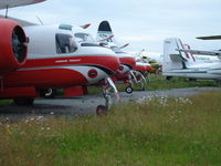 Abbotsford International Airport - Conair firecats in storage at Abbotsford airport - by Jack Poelstra