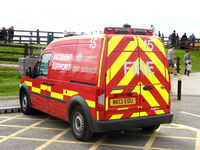 Manchester Airport, Manchester, England United Kingdom (EGCC) - Airport emergency vehicle at Manchester - by Guitarist
