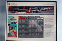 Dresden Klotzsche Airport - Please notice the huge number of flights today.... - by Holger Zengler