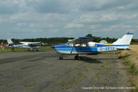 Full Sutton Airfield Airport, York, England United Kingdom (EGNU) - pair of classic Cessna 172s at the Vale of York LAA strut flyin, Full Sutton - by Chris Hall