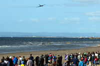 Glasgow Prestwick International Airport - Avro Vulcan XH558/G-VLCN displaying in Scotland for the last time, to a crowd of 120,000, at the Scottish Airshow 2015, held at Ayr seafront and Prestwick Airport EGPK - by Clive Pattle