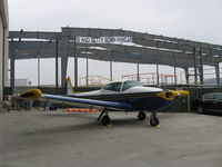 Camarillo Airport (CMA) - New EAA Chapter 723 large Hangar in build named after major donors, adjacent CAF hangars on site of EAA Chapter 723 much smaller removed hangars. N8600H in foreground. - by Doug Robertson