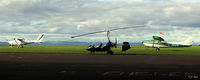 Perth Airport (Scotland), Perth, Scotland United Kingdom (EGPT) - All quiet at Perth (Scone) airfield EGPT - by Clive Pattle