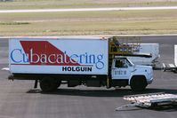 Frank País Airport - Catering truck is on the way..... - by Holger Zengler