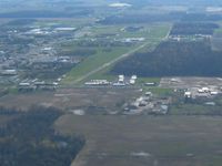 Willard Airport (8G1) - Looking east from about 2500 ft. - by Bob Simmermon