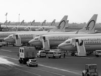 Mohammed V International Airport - parking Royal Air Maroc - by Jean Goubet-FRENCHSKY