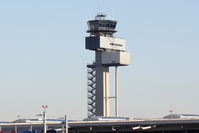 Düsseldorf International Airport - Air traffic control tower - by Günter Reichwein