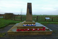 Wickenby Aerodrome Airport, Lincoln, England United Kingdom (EGNW) - memorial at Wickenby - by Chris Hall