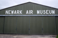 X4WT Airport - One of the display hangars at the Newark Air Museum, Winthorpe, Nottinghamshire. X4WT - by Clive Pattle