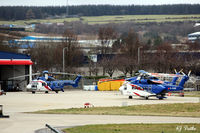 Aberdeen Airport, Aberdeen, Scotland United Kingdom (EGPD) - Bristows Helicopter apron at Aberdeen EGPD - by Clive Pattle