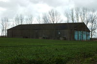 X4GB Airport - surviving WWII hangar at the former RAF Grimsby - by Chris Hall