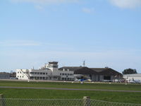 Shoreham Airport, Shoreham United Kingdom (EGKA) - view from access road - by magnaman