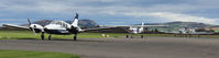 Perth Airport (Scotland), Perth, Scotland United Kingdom (EGPT) - Apron view at Perth EGPT - by Clive Pattle