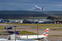 Aberdeen Airport, Aberdeen, Scotland United Kingdom (EGPD) - Aberdeen EGPD looking northwards - by Clive Pattle