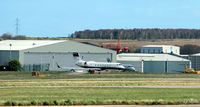 Aberdeen Airport, Aberdeen, Scotland United Kingdom (EGPD) - GA area on east side at Aberdeen EGPD - by Clive Pattle