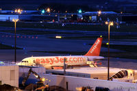 Aberdeen Airport, Aberdeen, Scotland United Kingdom (EGPD) - Nightime terminal activity at Aberdeen EGPD - by Clive Pattle