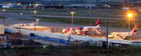 Aberdeen Airport, Aberdeen, Scotland United Kingdom (EGPD) - Aberdeen Airport - evening action at EGPD - by Clive Pattle