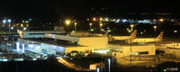 Aberdeen Airport, Aberdeen, Scotland United Kingdom (EGPD) - Night time view at Aberdeen Airport EGPD - by Clive Pattle