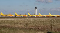 Cincinnati/northern Kentucky International Airport (CVG) - DHL line up - by Florida Metal