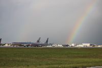 Miami International Airport (MIA) - Rainbow - by Florida Metal