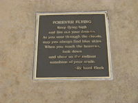 Camarillo Airport (CMA) - Forever Flying Tribute Plaque at CMA Aircraft Public View Park - by Doug Robertson