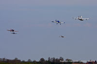 Leicester Airport, Leicester, England United Kingdom (EGBG) - Royal Aero Club air race at Leicester - by Chris Hall