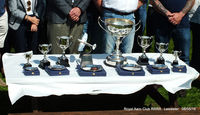 Leicester Airport - Trophies for the Royal Aero Club air race at Leicester - by Chris Hall